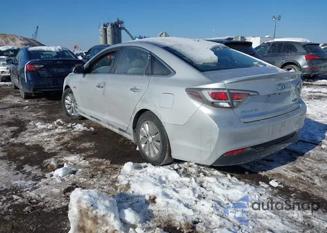 2016 Hyundai Sonata Hybrid Se z USA, uszkodzony, nr VIN KMHE24L13GA023672